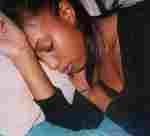 sleeping roz